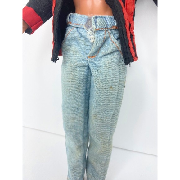 New Kids On The Block  Ken Doll Donnie Walburg Rat Tail 1990 Big Step Hasbro - Picture 3 of 16